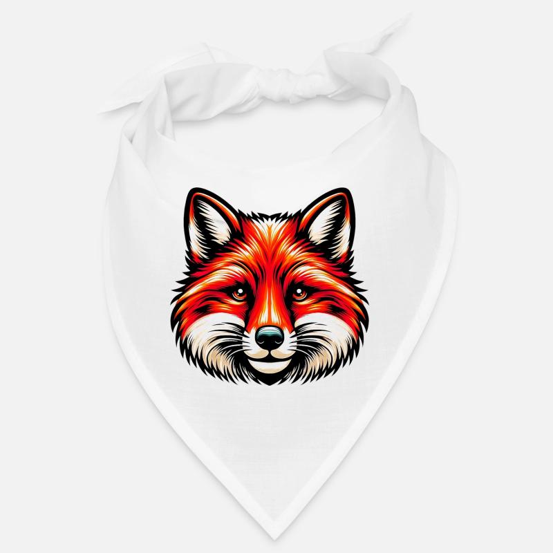 Fuchs - Bandana - Weiß
