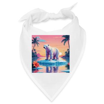 Polar Bear - Bandana - Weiß - Vorne