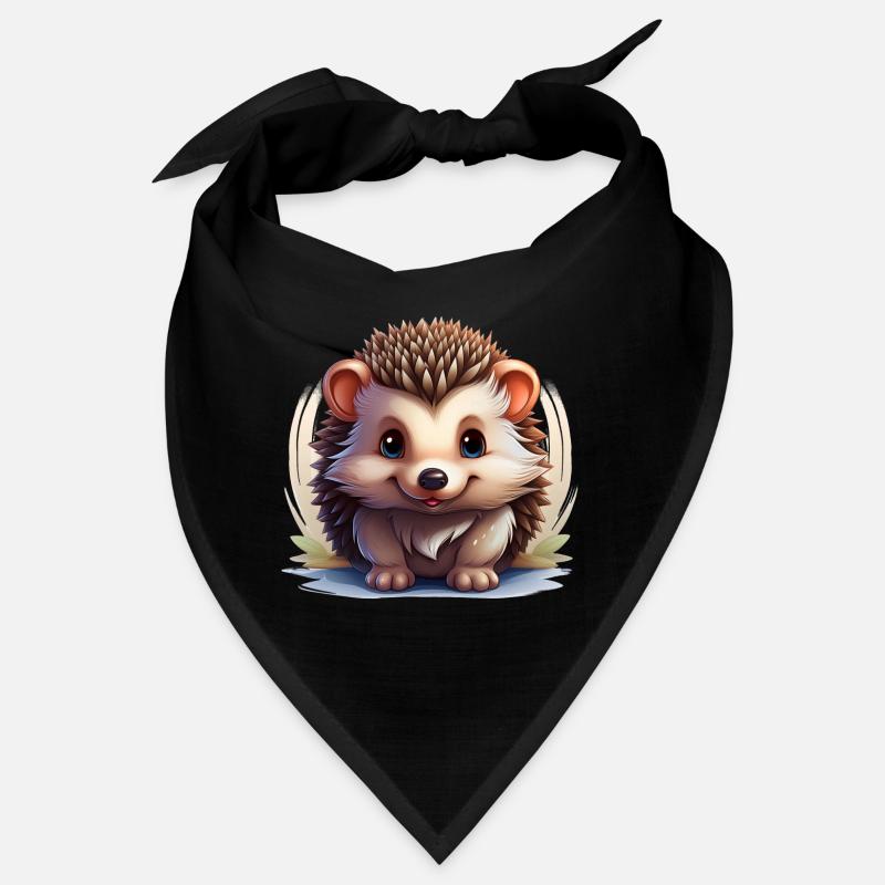 Un hérisson mignon Bandana