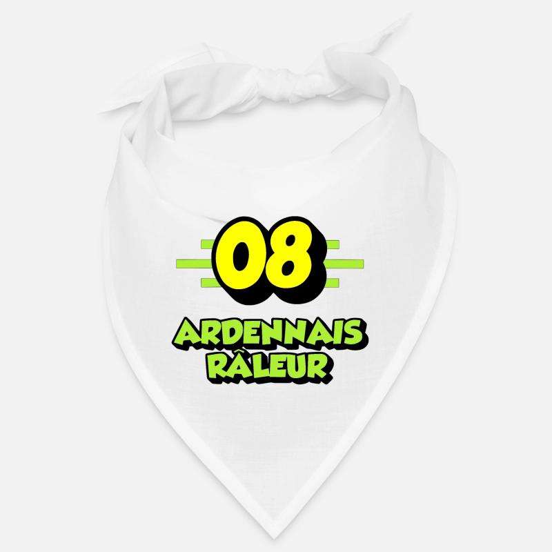 Ardennais râleur - Bandana - blanc