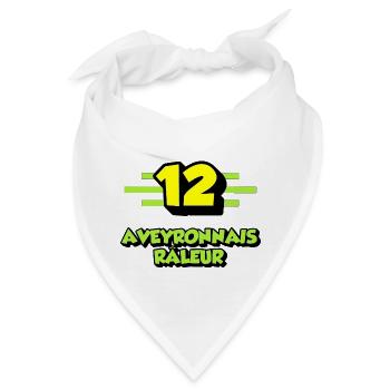 Beschwerde Aveyron - Bandana - Weiß - Vorne