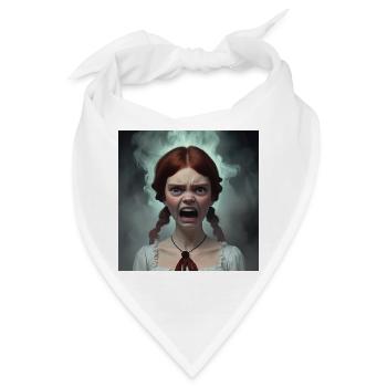 Schrei - Bandana - Weiß - Vorne