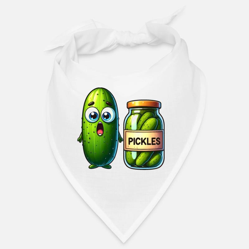 La situation difficile des cornichons au concombre : choqué et choqué ! Bandana