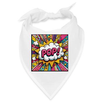 Pop 1 - Bandana - Weiß - Vorne