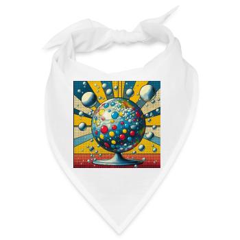 Kugel 1 - Bandana - Weiß - Vorne