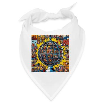 Kugel 2 - Bandana - Weiß - Vorne