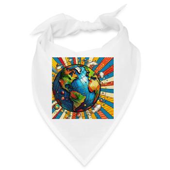 Kugel 3 - Bandana - Weiß - Vorne