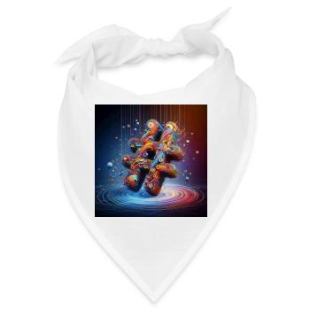 Symbol 4 - Bandana - Weiß - Vorne
