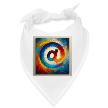 Symbol 6 - Bandana - Weiß - Vorne