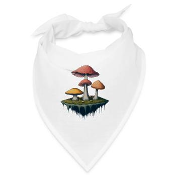 VERZAUBERTE PILZINSEL - Bandana - Weiß - Vorne