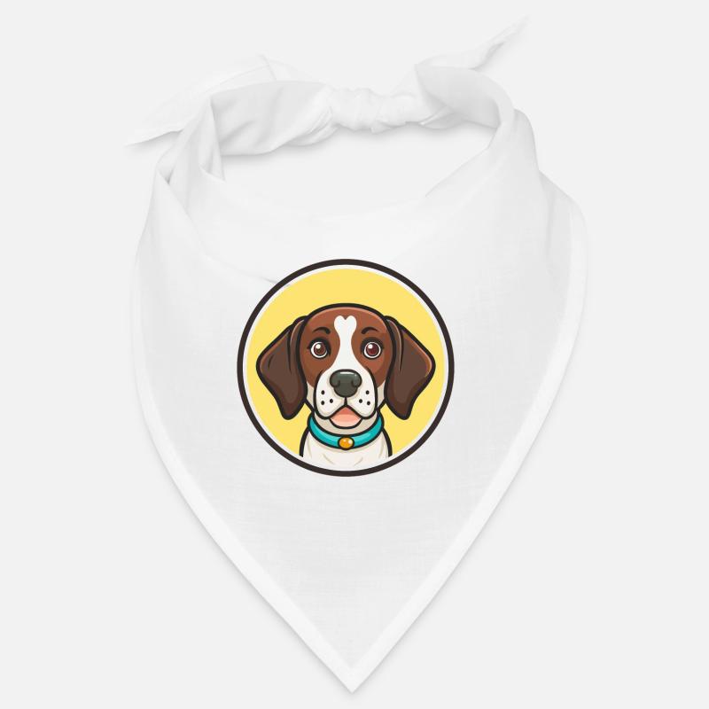 Ariege Pointer Hunderasse Cartoon Kawaii Clipart Bandana