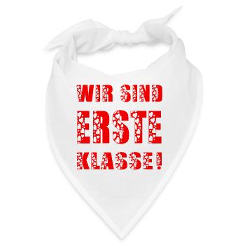 EINSCHULUNG SCHULANFANG GRUNDSCHULE - Bandana - Weiß - Vorne