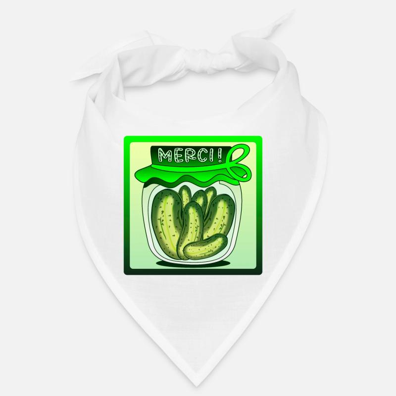 MERCI CONCOMBRE CORNICHONS Bandana