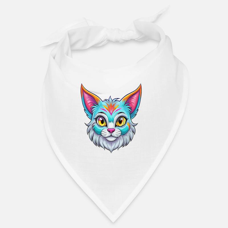 Pixie Bob Chat Race Dessin animé Kawaii Animal Pet Bandana
