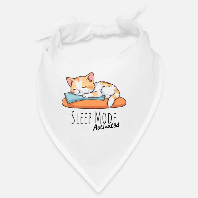 Sleep Mode Activated - Bandana - white