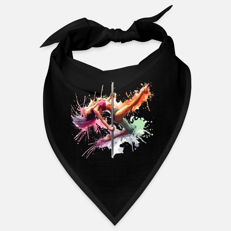 Pole Dance Dynamic Colors Pole Dance Gift Bandana
