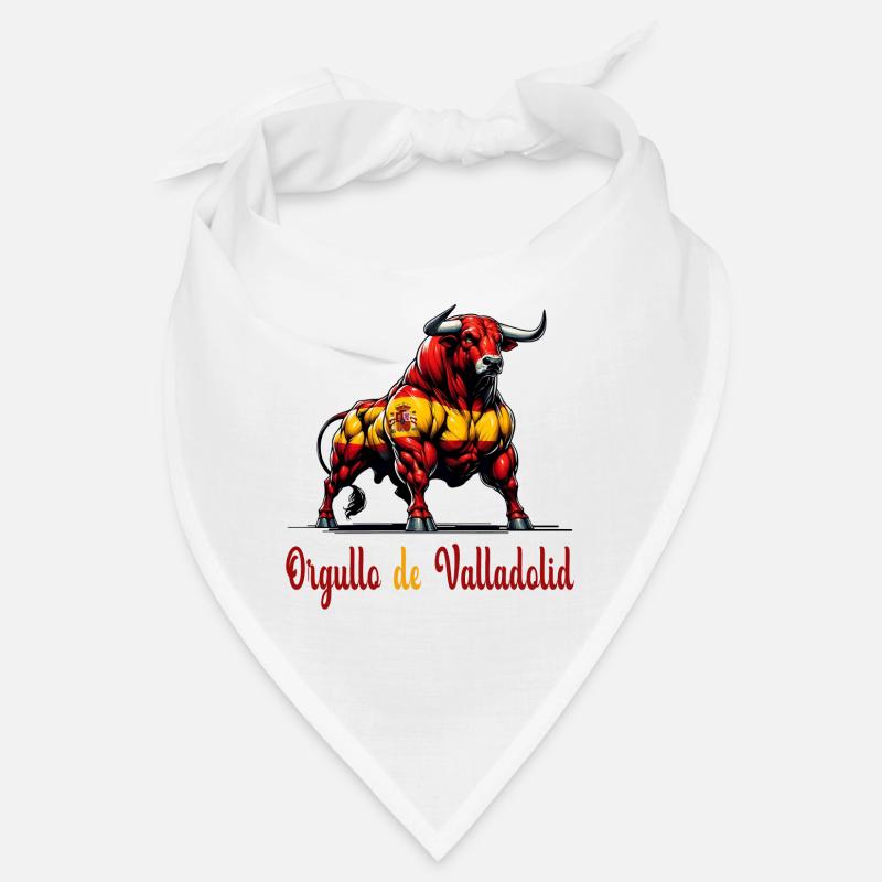 La fierté du design du drapeau de Valladolid Bandana