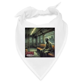 Zombie U Bahn - Bandana - Weiß - Vorne