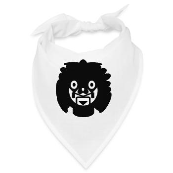Name ist Panik - Bandana - Weiß - Vorne