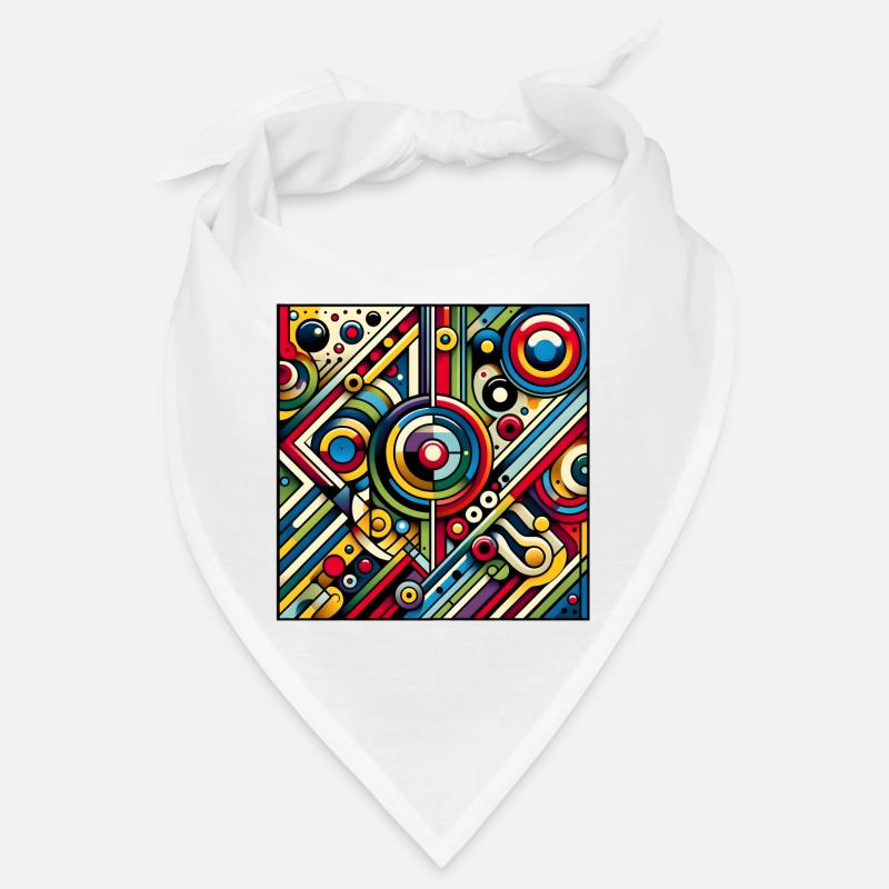 Neon Geometry — Circuit Pop Bandana