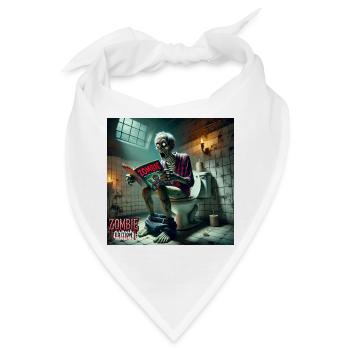 Zombie Klo - Bandana - Weiß - Vorne