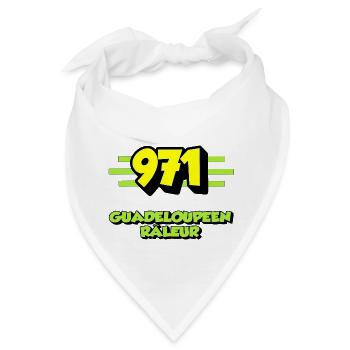 Nörgler aus Guadeloupe - Bandana - Weiß - Vorne