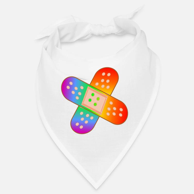 REGENBOGEN PFLASTER Bandana