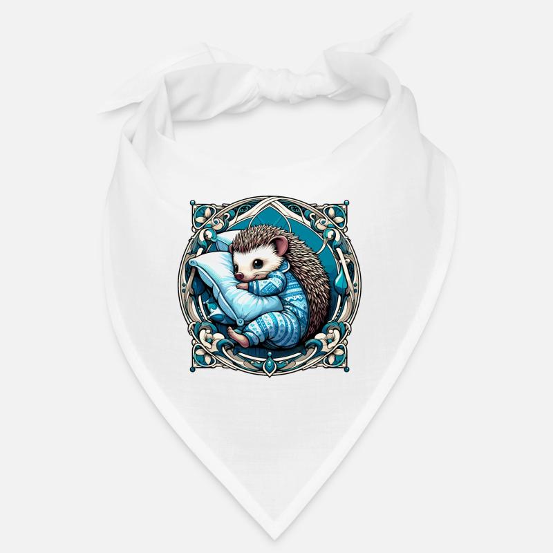 Hedgehog Cuddle Cuddly Pillow Gift Bandana