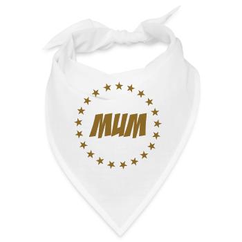 Maman d'Amour - Muttertag - Bandana - Weiß - Vorne