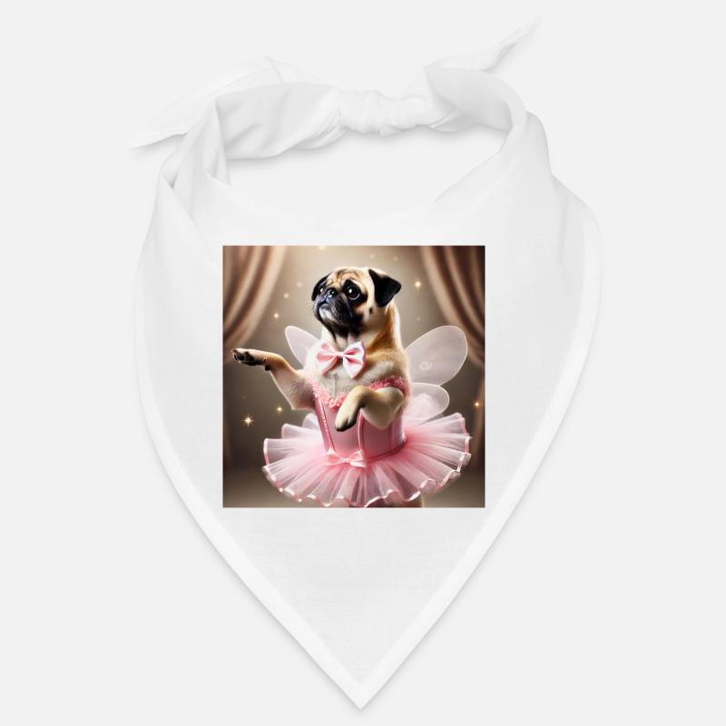 Chien mignon en costume de fée Bandana
