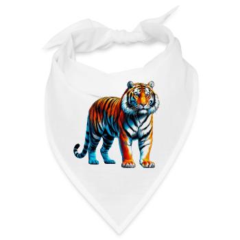 Tiger - Bandana - Weiß - Vorne