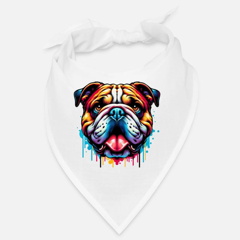 Bouledogue anglais Chien Bandana