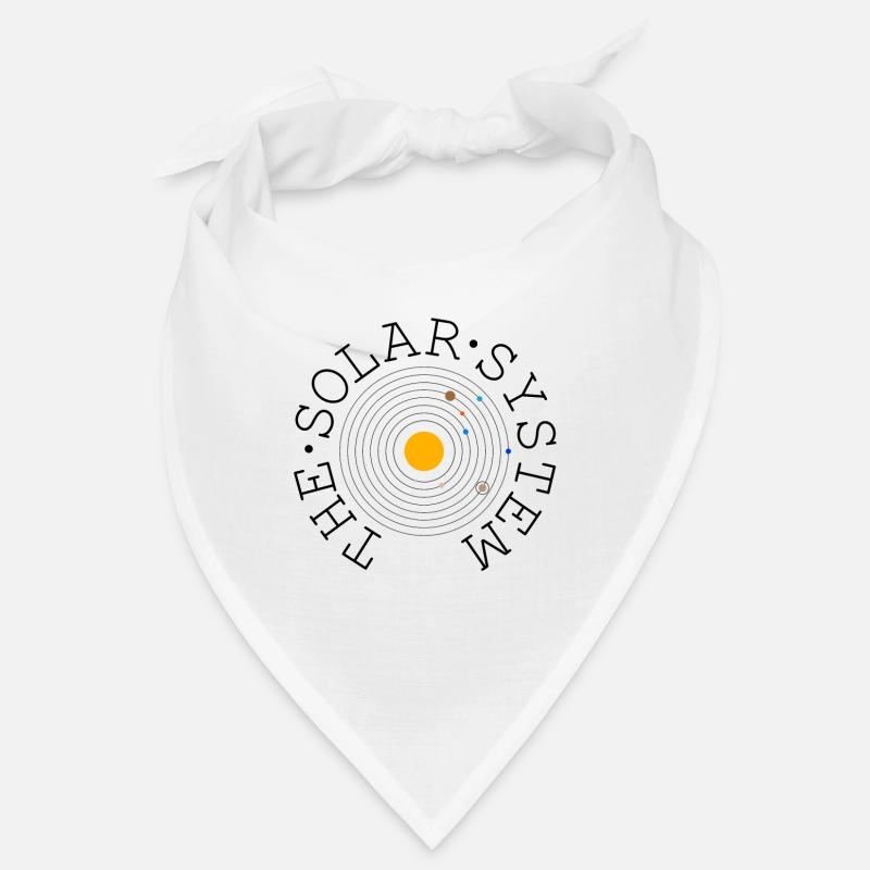 The Solar System (black) Bandana
