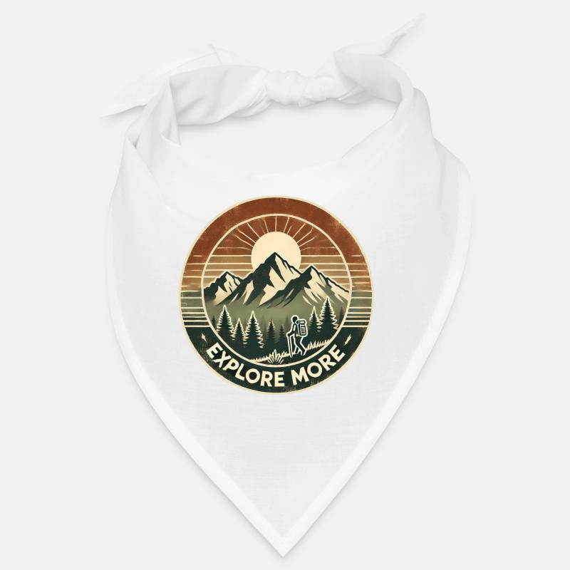 Explore More - Bandana - Weiß