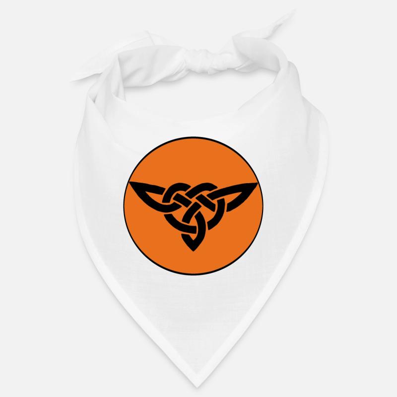 Oiseau celte orange Bandana