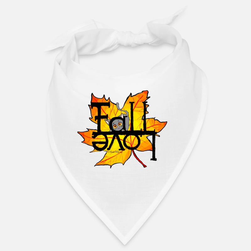 Herbst-Katze Fall Love Bandana