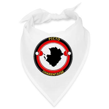 Piktogramm Charentaise - Bandana - Weiß - Vorne