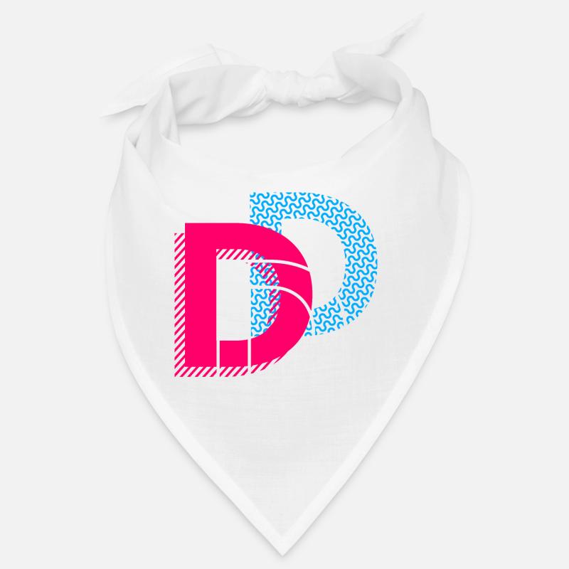 Lettre initiale D Bandana