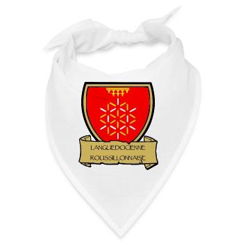 Languedocienne Roussillonnaise - Bandana - Weiß - Vorne