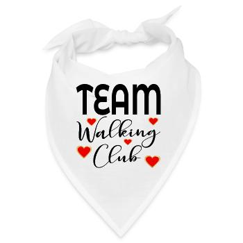 TEAM-WALKING-CLUB - Bandana - Weiß - Vorne