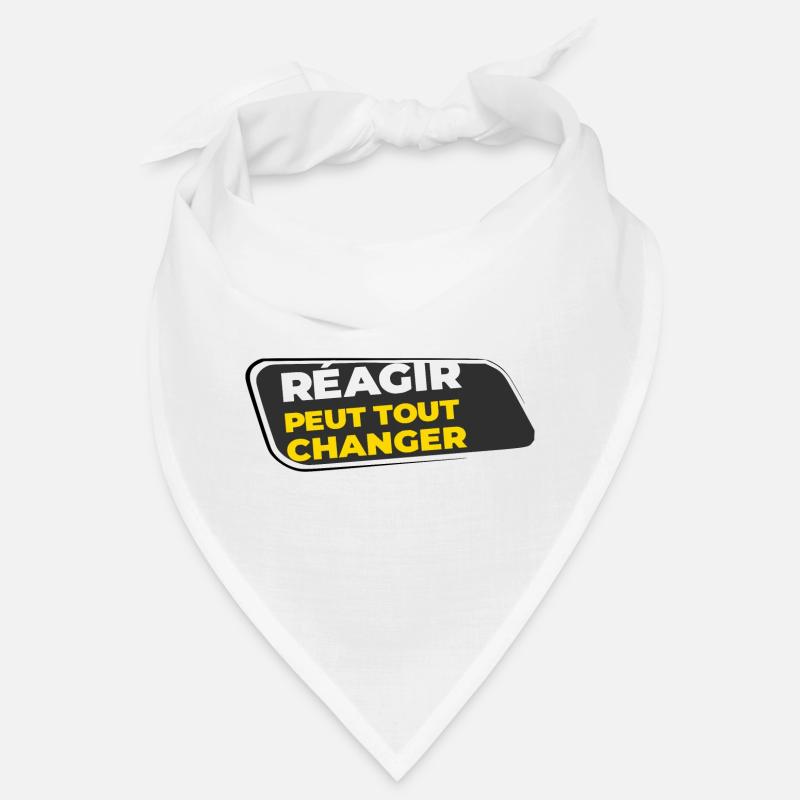 Reacting can change everything Bandana