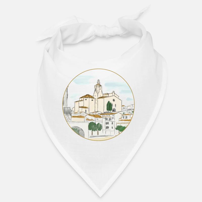 Cadaqués Aquarell Bandana