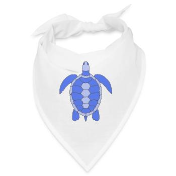 SCHILDKRÖTE - Bandana - Weiß - Vorne