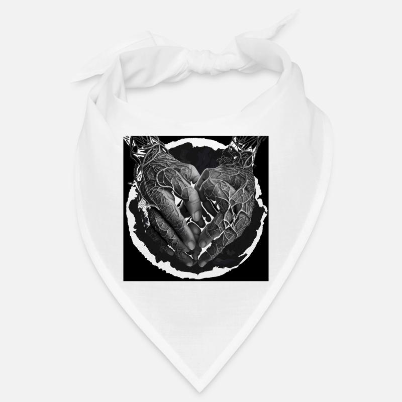 Mains de l’unité : doigts entrelacés Bandana