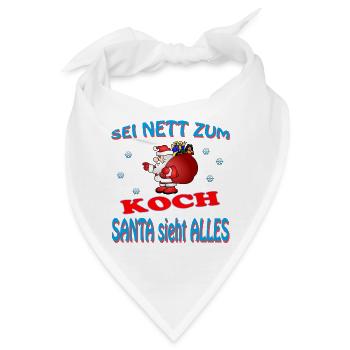 SANTA KOCH - Bandana - Weiß - Vorne