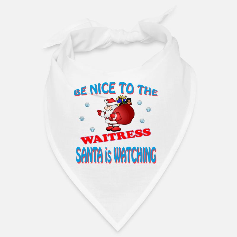 SERVEUSE DU PÈRE NOËL Bandana