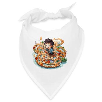 Der Labyrinth-Läufer - Bandana - Weiß - Vorne