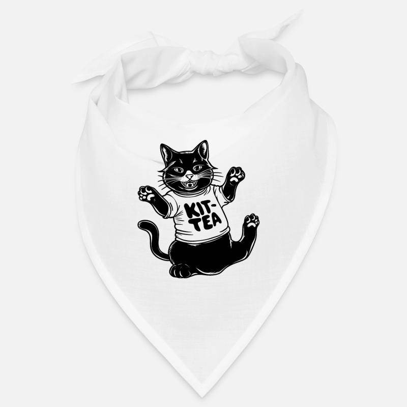 Kit Chat Drôle Thé Bandana