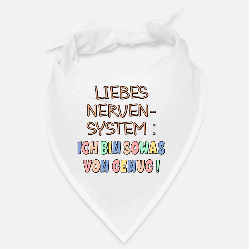 NERVENSYSTEM - ICH BIN GENUG Bandana