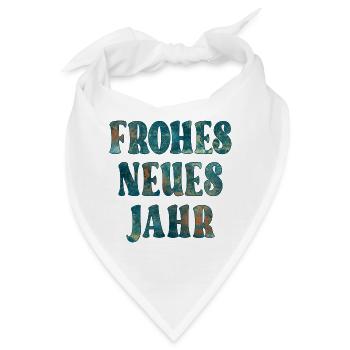 SILVESTER PARTY NEUJAHR - Bandana - Weiß - Vorne
